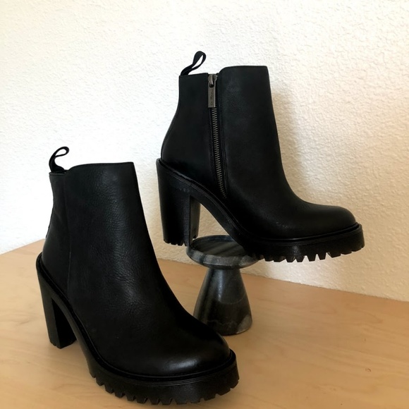 Dr. Martens Shoes - Doc Marten's | Platform Chelsea Boot | Block Heel